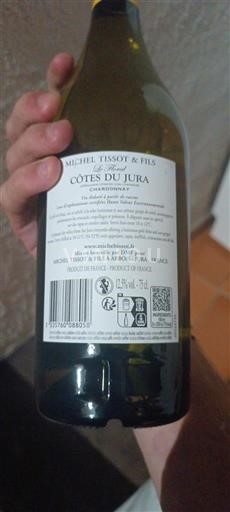 Jura Côtes du Jura Michel Tissot & Fils Chardonnay Non-Vintage
