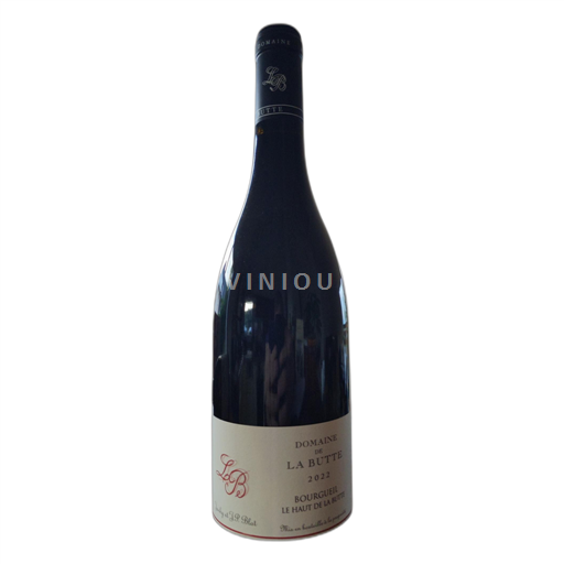 Loiren laakso Bourgueil Domaine de la Butte Le Haut de La Butte 2022