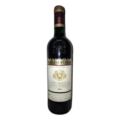 Burdeos Saint-Estèphe Haut Marquis de Saint-Estèphe 2003