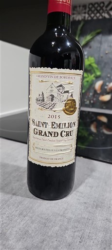 Bordeaux Saint-Émilion Grand Cru Saint emilion 2015