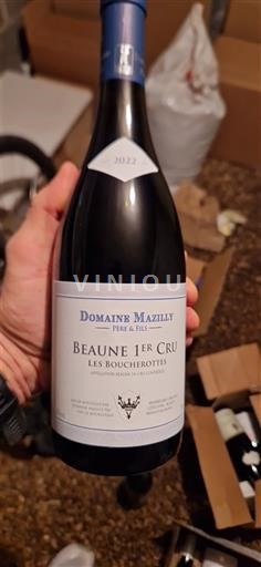 Bourgogne Beaune Premier Cru Domaine Mazilly Père & Fils Les Boucherottes 2022