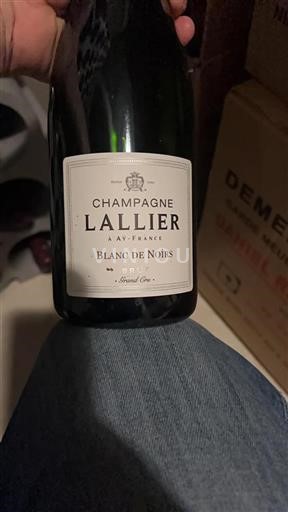 Champagne Sâm-panh Lallier Blanc de Noirs Không niên vụ