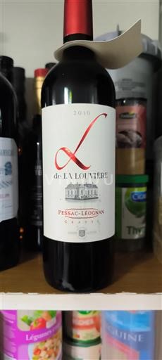 Bordeaux Pessac-Léognan Château La louviere L de la Louvière 2019