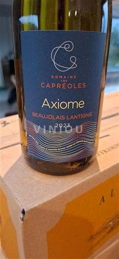Beaujolais Määrittelemätön Domaine Les Capréoles Axiome 2023