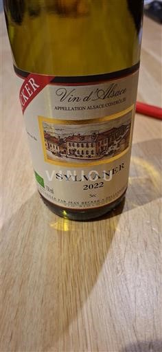 Alsace Jean Becker Sylvaner 2022