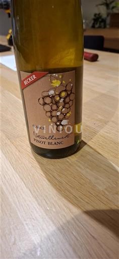 Elzas Pinot blanc Grand Cru Becker Naturellement 2023