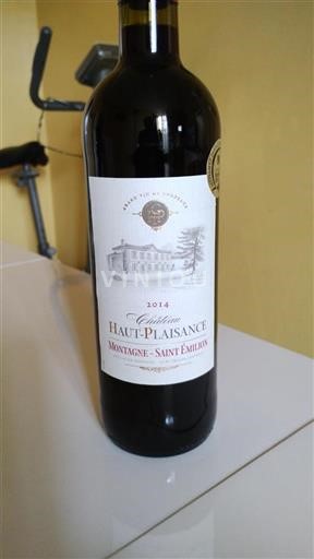 Bordeaux Montagne-saint-émilion Château Haut-Plaisance 2014