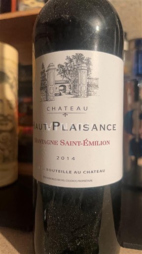 Bordeaux Montagne-Saint-Émilion Château Haut-Plaisance 2014