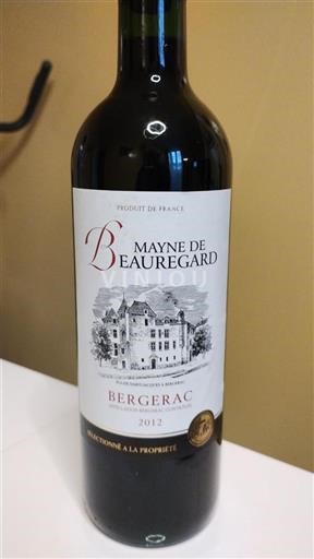 Sud-Ovest Bergerac Mayne de Beauregard 2012