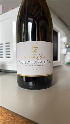 Burgund Pouilly-fuissé Premier Cru Domaine Sève Aux Chailloux 2023