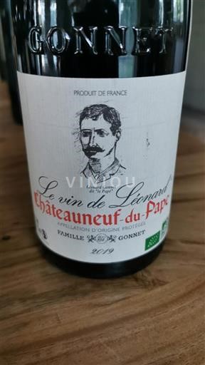 Rhônevallei Châteauneuf-du-Pape Famille Gonnet Le vin de Léonard 2019