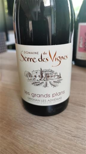 Rhône Valley Grignan-les-Adhémar Serre des Vignes les grands plans 2023