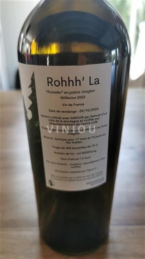 Lorraine Không được chỉ định Haut des Champs Rohhh' La 2023