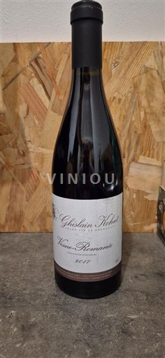 Burgundi Vosne-Romanée Ghislain Kohut 2017