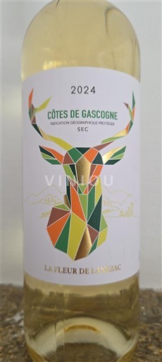 Verërat Blanc sec La Fleur de Lanezac 2024 Francë Jugperëndim Bregdeti i Gasconisë IGP