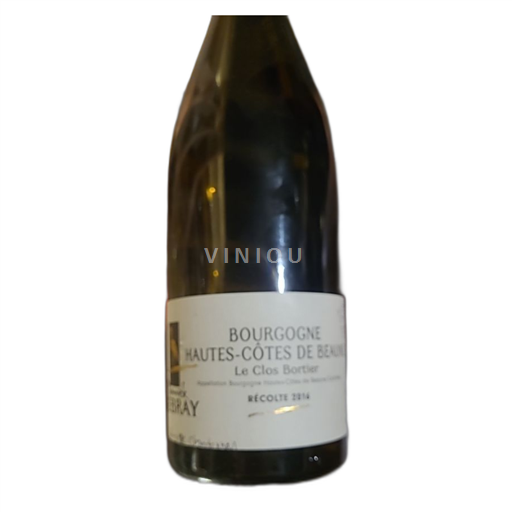 Bourgogne Hautes Côtes de Beaune Jean Luc Dubray Le Clos Bortier 2016
