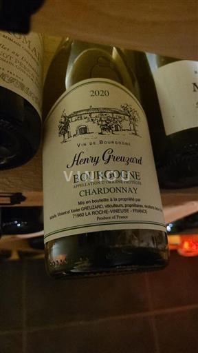 Bourgogne Henry Greuzard 2020