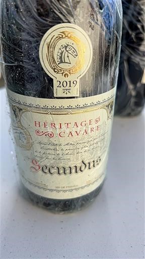 Thung lũng Rhône Côtes-du-rhône Héritage Cavare Secundus 2019