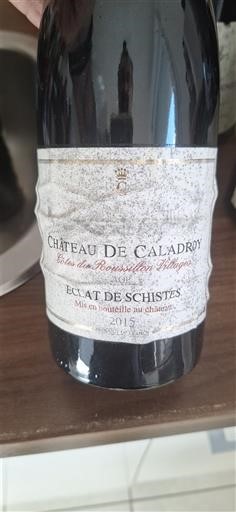 Roussillon Côtes du Roussillon Villages Château Caladroy Éclat de Schistes 2015