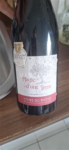 Valle del Ródano Côtes del Ródano Magie une Terre 2019