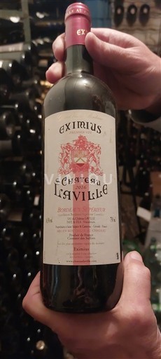 Bordeaux Bordeaux Supérieur Château Laville Eximius 2016