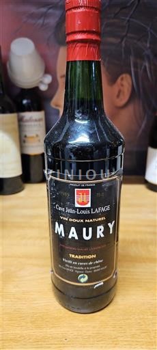 Roussillon Maury Cave Jean-louis Lafage Tradition 1989