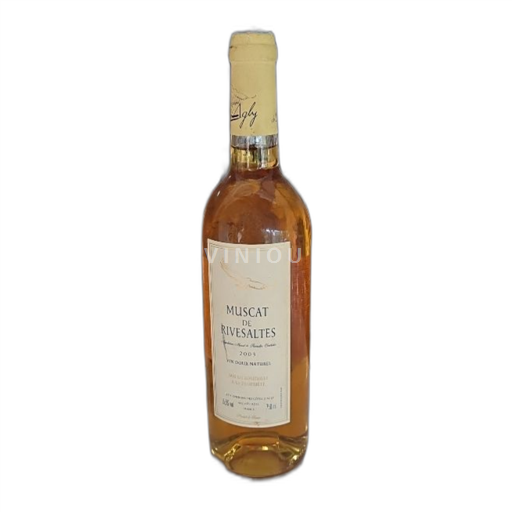 Roussillon Muscat de Rivesaltes Les vignerons des côtes Agly 2003