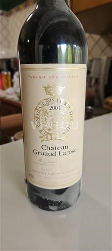 Bordeaux Saint-Julien Grand Cru Classé Château Gruaud Larose 2001