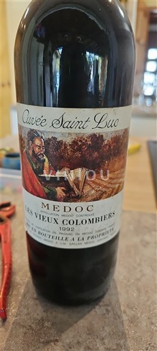 Bordeaux Médoc Les Vieux Colombiers Saint Luc 1992