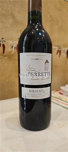 Bordeaux Château La Ferrette du Château 2007