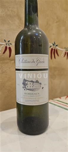 Bordéus Château Garde Não Sazonado