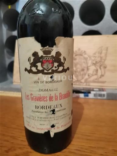 Bordeaux Château Les Gravières de la Brandille Non Millésimé