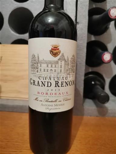 Bordeaux Château Grand Renom 2015