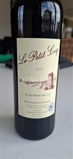 Languedoc y Rosellón País de Oc La Pierre du Coq Le Petit Coq 2023