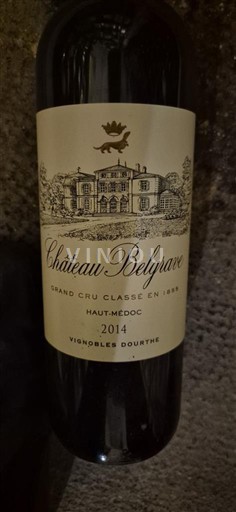 Bordeaux Haut-Médoc Grand Cru Château Belgrave 2014