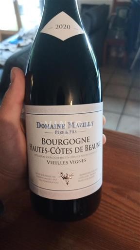 Bourgondië Hautes Côtes de Beaune Grand Cru Domaine Mazilly Vieilles Vignes 2020