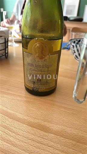 Loire Valley Montlouis-sur-Loire Domaine Aurore de Beaufort Moelleux Prestige 2003