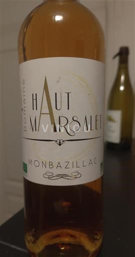 Sudoeste Monbazillac Domaine Haut Marsalet 2020