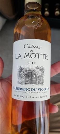 Lounais-Ranska Pacherenc-du-vic-bilh Château La Motte 2017
