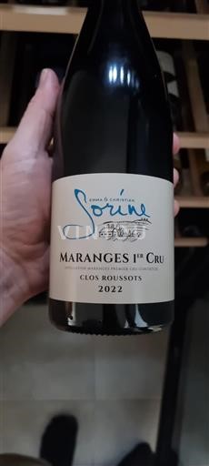 Burgundsko Maranges Premier Cru Emma & Christian Sorine Clos Roussots 2022