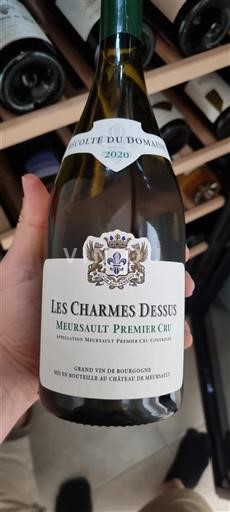 Burgundy Meursault Premier Cru Château Meursault Les Charmes Dessus 2020