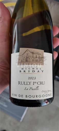 Burgundi Rully Premier Cru Domaine Michel Briday La Pucelle 2023