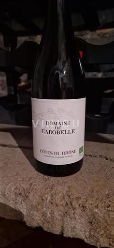 Rhônen laakso Côtes-du-rhône Domaine Carobelle 2021