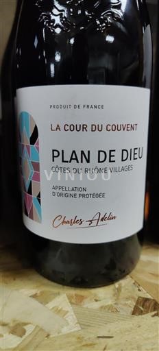 Rhône Valley Not Specified Charles Adelin La Cour du Couvent 2023
