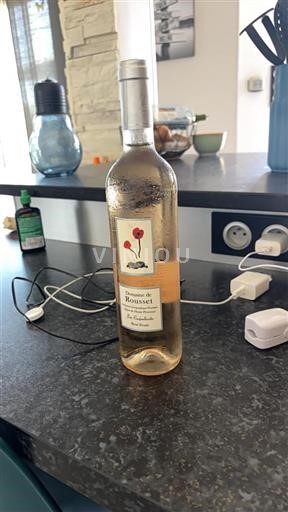 Provence, hạ lưu Rhône, Corse Anpơ-Haute-Provence Domaine Rousset Les Coquelicots Rose Fruité Không niên vụ