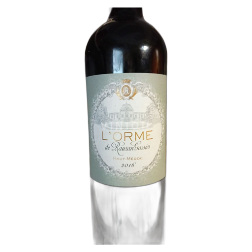 Bordeaux Haut-Médoc Rauzan Gassies L'Orme 2016