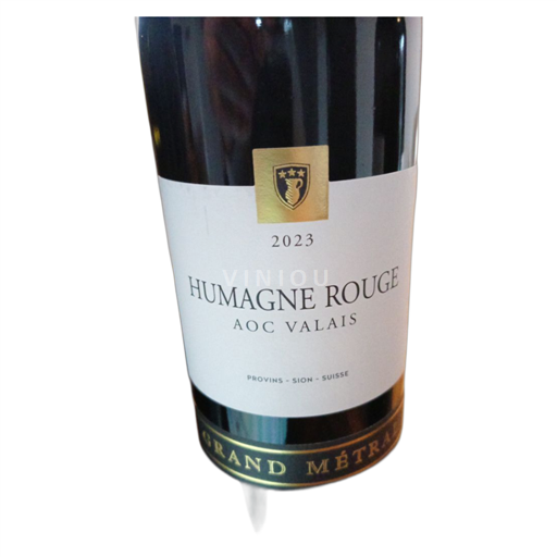 Valais Humagne Rouge Grand Métral Humagne rouge 2023