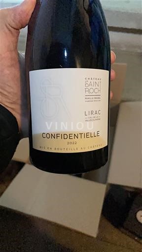 Rhônedalen Lirac Domaine Saint Roch Confidentielle 2022