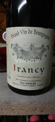 Bourgogne Irancy Eric Darles 2020