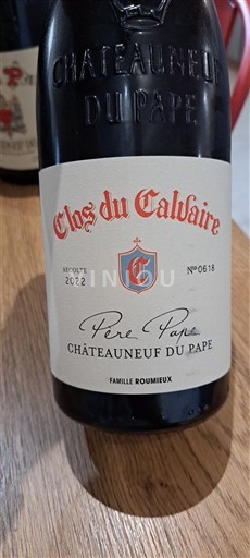 Rhônetal Châteauneuf-du-Pape Clos du Calvaire père pape 2022